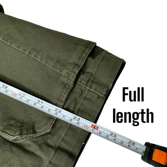 Stanley Cargo Shorts with Stretch in Olive army green Mens size 40 - Picture 9 of 10